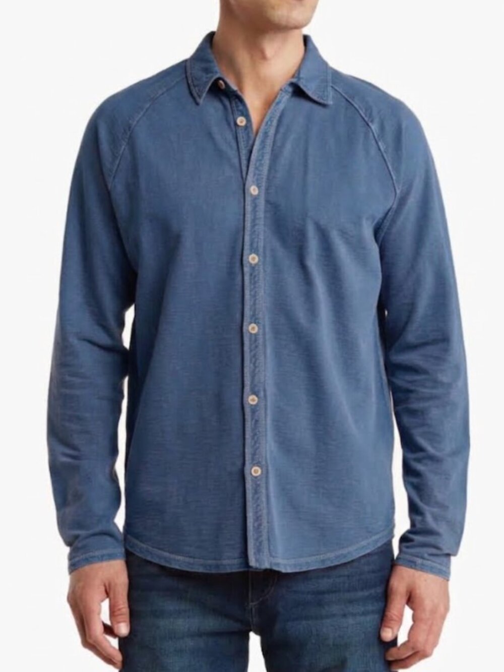 Tommy Bahama Men's	| Woodland Beach Cotton Long Sleeve Button-Up Shirt | Size XL